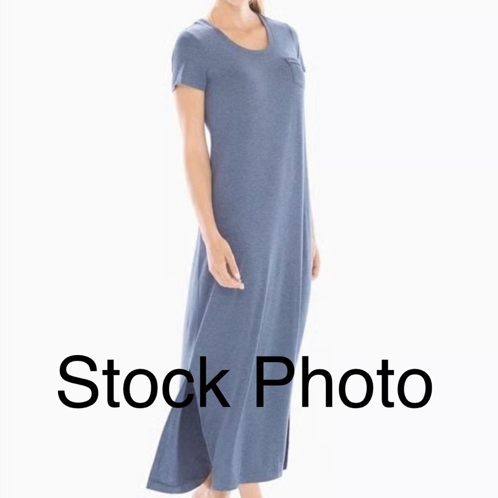 Soma Striped Blue and White Garment